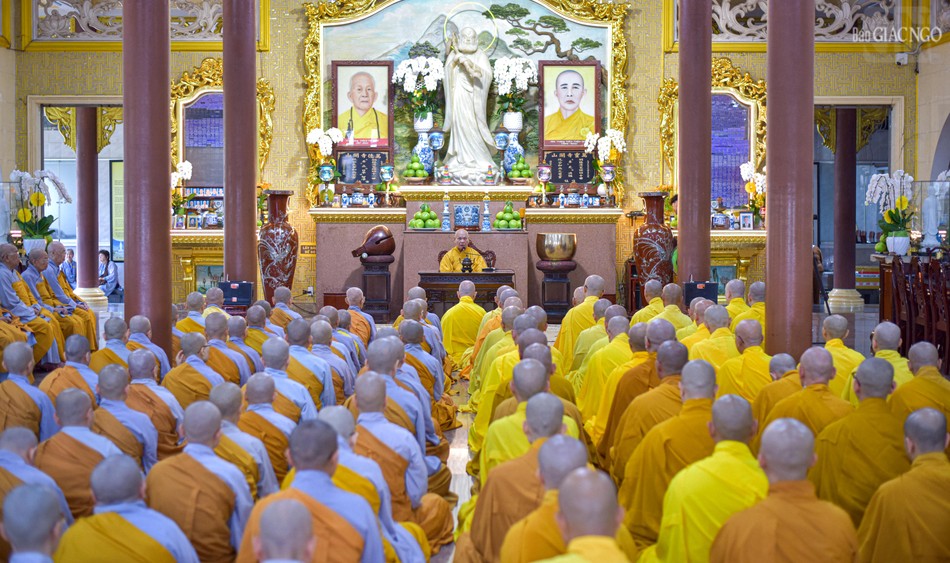 Có 112 hành giả đăng ký tu học trong 3 tháng an cư tại hạ trường chùa Vạn Đức