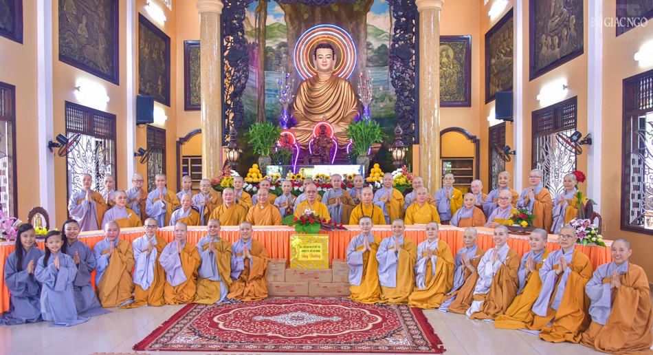 Có 45 hành giả Ni đăng ký sinh hoạt tu học tại hạ trường chùa Vĩnh Phước