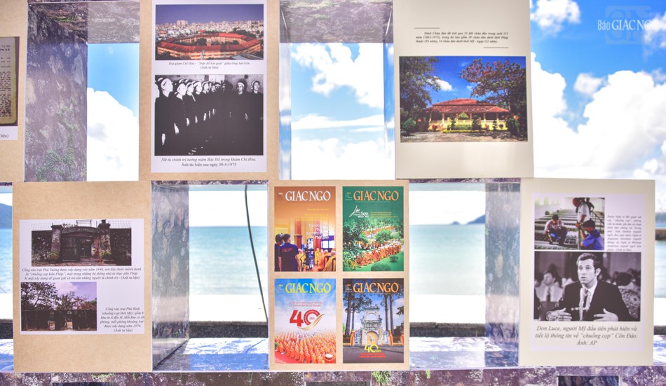 Các tư liệu, ấn phẩm được trưng bày, giới thiệu tại Hội sách Côn Đảo