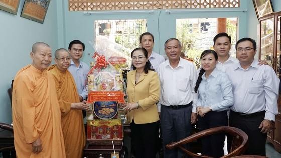 Thăm quý Ni trưởng Hệ phái Khất sĩ tại tịnh xá Ngọc Phương - Ảnh: Hoàng Hùng Thăm quý Ni trưởng Hệ phái Khất sĩ tại tịnh xá Ngọc Phương - Ảnh: Hoàng Hùng