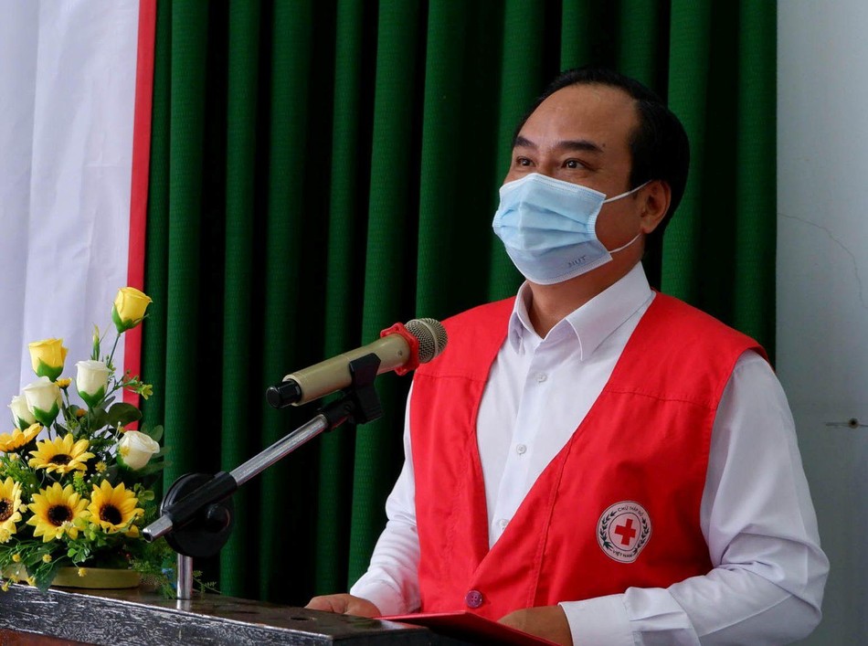 Ông Vũ Thanh Lưu phát biểu Ông Vũ Thanh Lưu phát biểu