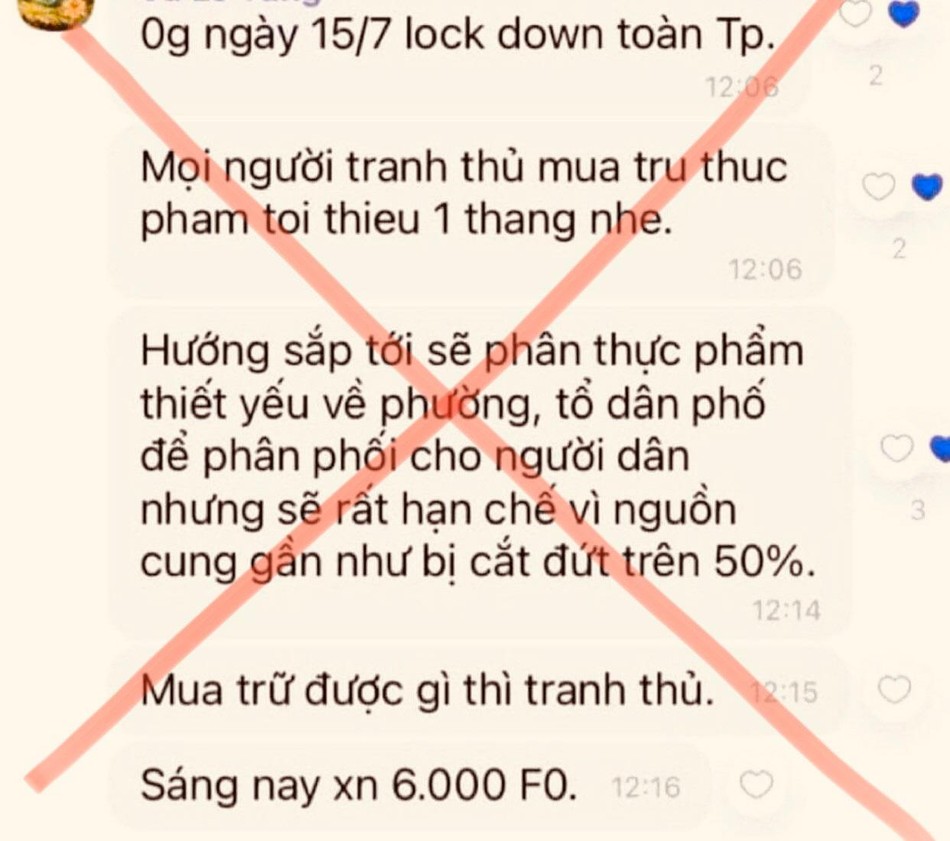 Ban Tuyên giáo Thành ủy TP.HCM vừa khẳng định tin đồn như trên là sai sự thật và xuyên tạc Ban Tuyên giáo Thành ủy TP.HCM vừa khẳng định tin đồn như trên là sai sự thật và xuyên tạc