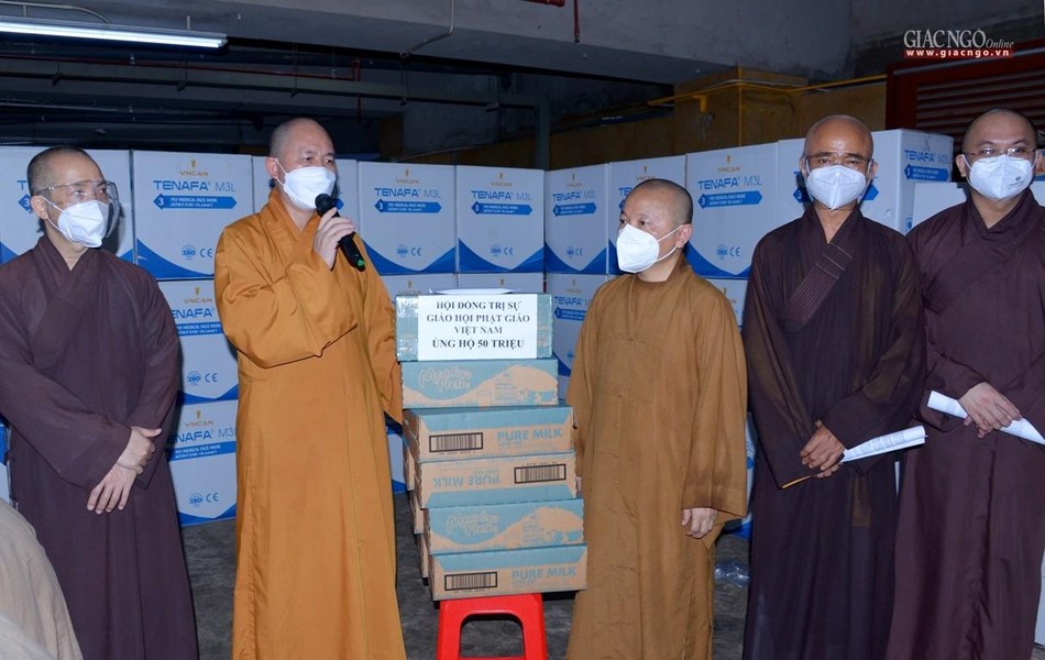 Thượng tọa Thích Đức Thiện thăm hỏi, khích lệ tinh thần của chư Tăng và Phật tử tại chùa Giác Ngộ Thượng tọa Thích Đức Thiện thăm hỏi, khích lệ tinh thần của chư Tăng và Phật tử tại chùa Giác Ngộ