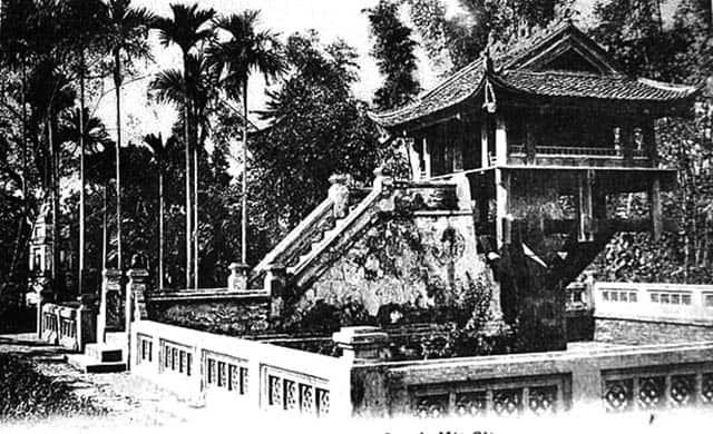 Liên hoa đài thuộc chùa Diện Hựu ở kinh thành Thăng Long - Ảnh tư liệu Liên hoa đài thuộc chùa Diện Hựu ở kinh thành Thăng Long - Ảnh tư liệu