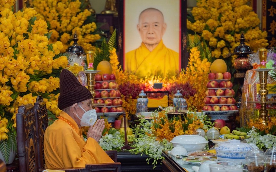 Trưởng lão Hòa thượng Thích Đức Nghiệp, Phó Pháp chủ Hội đồng Chứng minh GHPGVN, Trưởng môn phái Tổ đình Vĩnh Nghiêm - Ảnh: Đăng Huy Trưởng lão Hòa thượng Thích Đức Nghiệp, Phó Pháp chủ Hội đồng Chứng minh GHPGVN, Trưởng môn phái Tổ đình Vĩnh Nghiêm - Ảnh: Đăng Huy