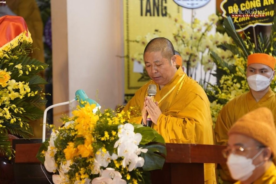 Thượng tọa Thích Thọ Lạc cảm tạ