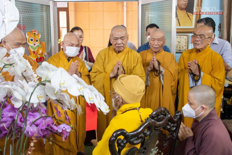 Khánh tuế Trưởng lão Hòa thượng Thích Hiển Tu tại chùa Xá Lợi