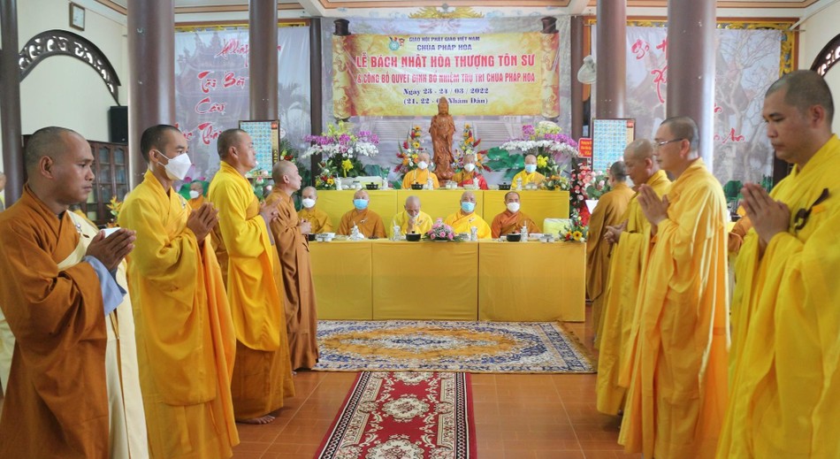 Quang cảnh buổi lễ