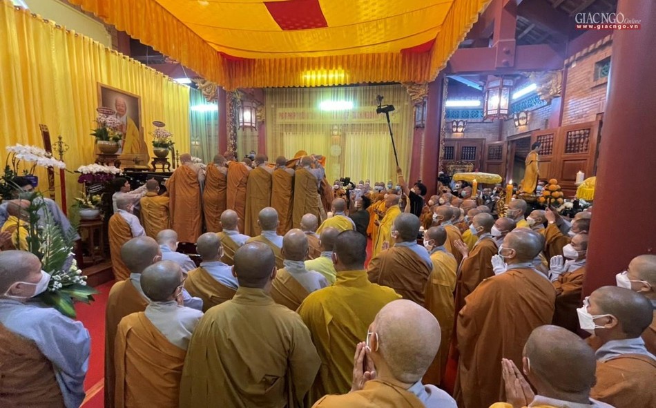 Quang cảnh lễ nhập kim quan Ni trưởng Thích nữ Như Ngọc tại chùa Phước Huệ Quang cảnh lễ nhập kim quan Ni trưởng Thích nữ Như Ngọc tại chùa Phước Huệ