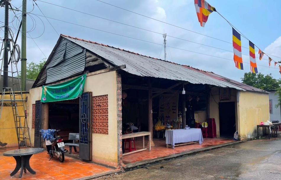 Cơ sở của niệm Phật đường vẫn còn đơn sơ