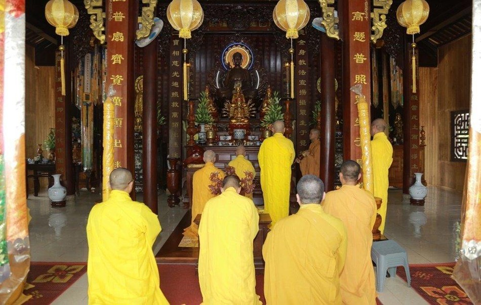 Chánh điện Tổ đình Kim Tiên Chánh điện Tổ đình Kim Tiên