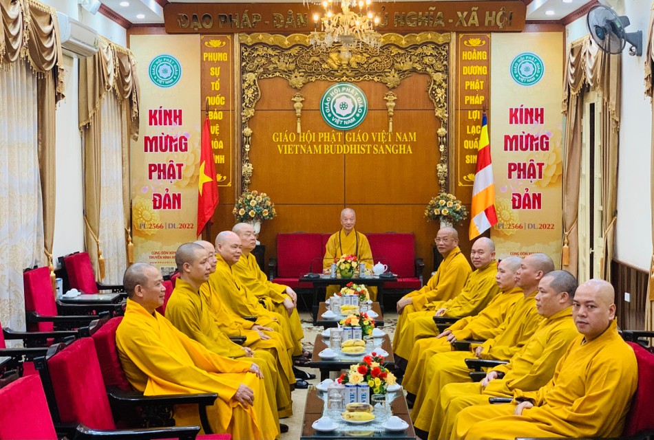 Thăm Văn phòng Trung ương GHPGVN Thăm Văn phòng Trung ương GHPGVN