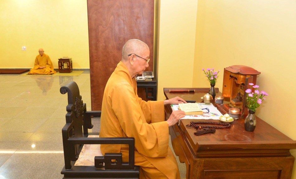Trưởng lão Hòa thượng Thích Trí Quảng - Ảnh: Bảo Toàn/BGN Trưởng lão Hòa thượng Thích Trí Quảng - Ảnh: Bảo Toàn/BGN