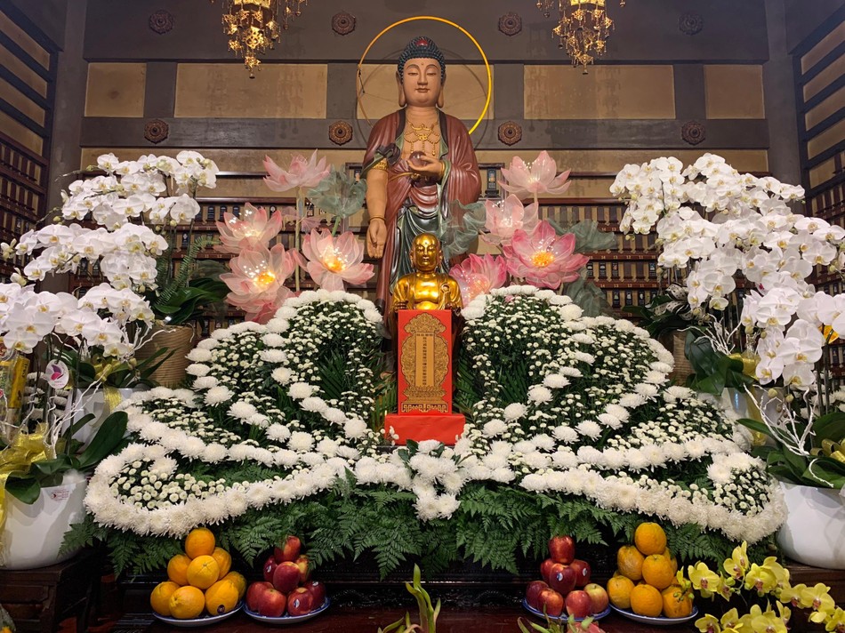 Linh vị an trí tôn nghiêm tại chùa Long Bửu - Q.4 Linh vị an trí tôn nghiêm tại chùa Long Bửu - Q.4