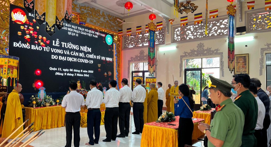 Lễ tưởng niệm do Ban Trị sự GHPGVN quận 11 phối hợp với Ủy ban MTTQVN quận tổ chức trọng thể ngày 9-7-Nhâm Dần Lễ tưởng niệm do Ban Trị sự GHPGVN quận 11 phối hợp với Ủy ban MTTQVN quận tổ chức trọng thể ngày 9-7-Nhâm Dần