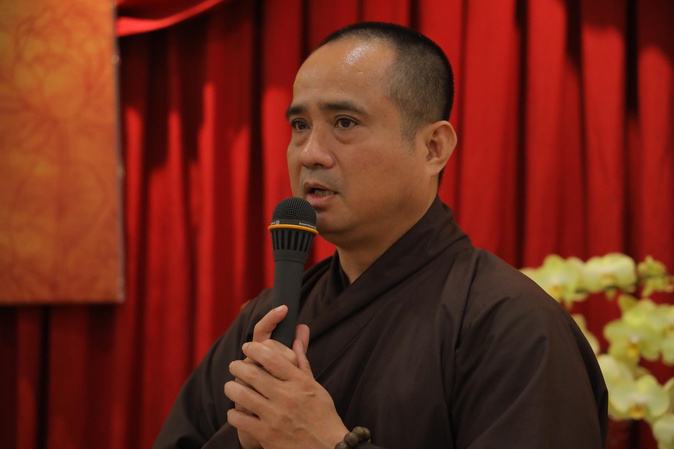 Thượng tọa Thích Tâm Hải phát biểu chào mừng Thượng tọa Thích Tâm Hải phát biểu chào mừng