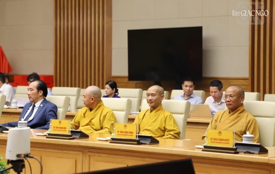Chư Hòa thượng Phó Chủ tịch Hội đồng Trị sự tham dự Chư Hòa thượng Phó Chủ tịch Hội đồng Trị sự tham dự