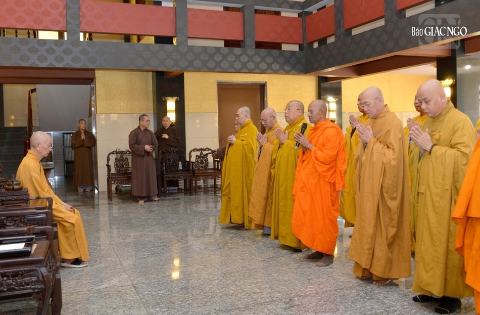 Phái đoàn Ban Trị sự GHPGVN TP.Cần Thơ do Hòa thượng Đào Như dẫn đầu Phái đoàn Ban Trị sự GHPGVN TP.Cần Thơ do Hòa thượng Đào Như dẫn đầu