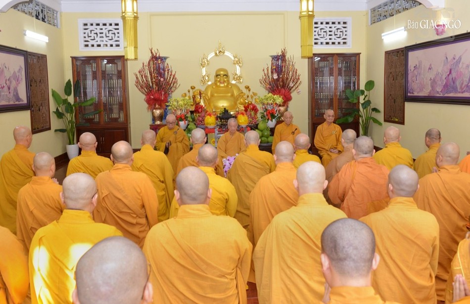 Chư Tăng môn hạ tổ đình Ấn Quang khánh tuế Đức Pháp chủ và các vị giáo phẩm Hội đồng Chứng minh GHPGVN Chư Tăng môn hạ tổ đình Ấn Quang khánh tuế Đức Pháp chủ và các vị giáo phẩm Hội đồng Chứng minh GHPGVN