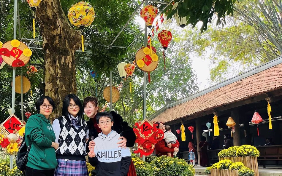 Gia đình diễn viên Đào Kim Oanh