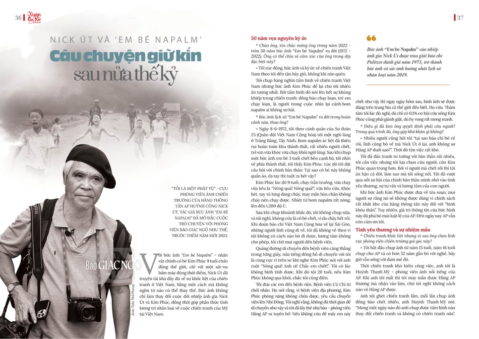 Bài trên giai phẩm Giác Ngộ Xuân Quý Mão 2023 - Thiết kế: Tống Viết Diễn