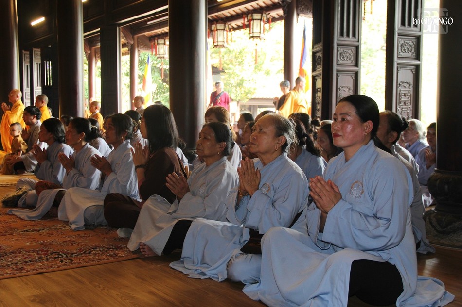 Hình ảnh do PV Báo Giác Ngộ thường trú tại Huế thực hiện