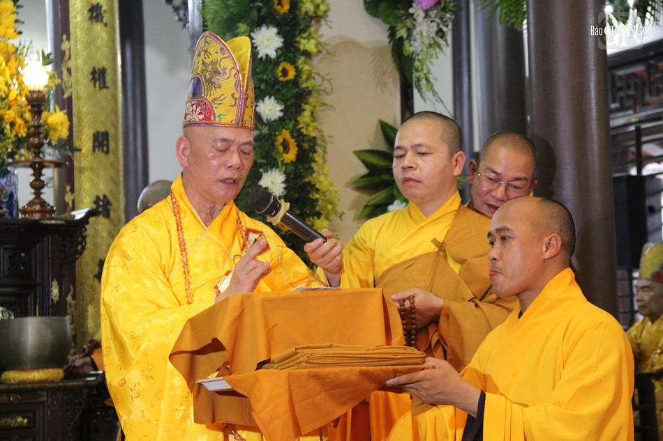 Hòa thượng Thích Giác Đạo, Phó Trưởng ban Thường trực Ban Nghi lễ T.Ư sám chủ tang lễ Hòa thượng Thích Giác Đạo, Phó Trưởng ban Thường trực Ban Nghi lễ T.Ư sám chủ tang lễ