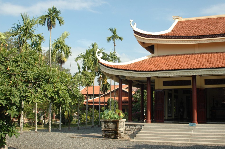 Một góc thiền viên Viên Chiếu hiện nay