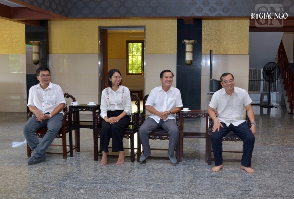 Đại tá Lê Quang Đạo và lãnh đạo PA02 Công an TP.HCM Đại tá Lê Quang Đạo và lãnh đạo PA02 Công an TP.HCM