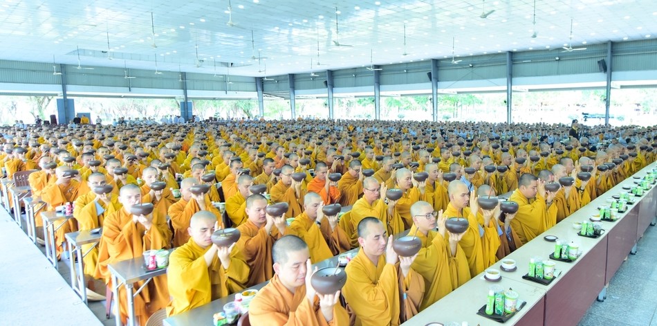 Nơi đây hiện có hơn 1.000 Tăng Ni sinh viên tu học nội trú Nơi đây hiện có hơn 1.000 Tăng Ni sinh viên tu học nội trú