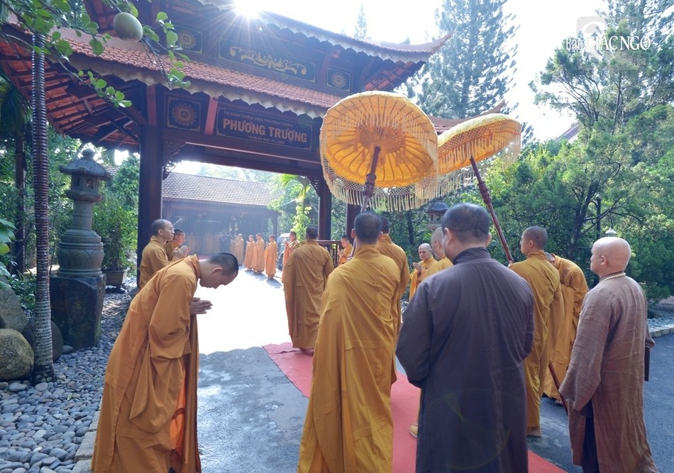 Lối vào phương trượng của thiền viện Lối vào phương trượng của thiền viện
