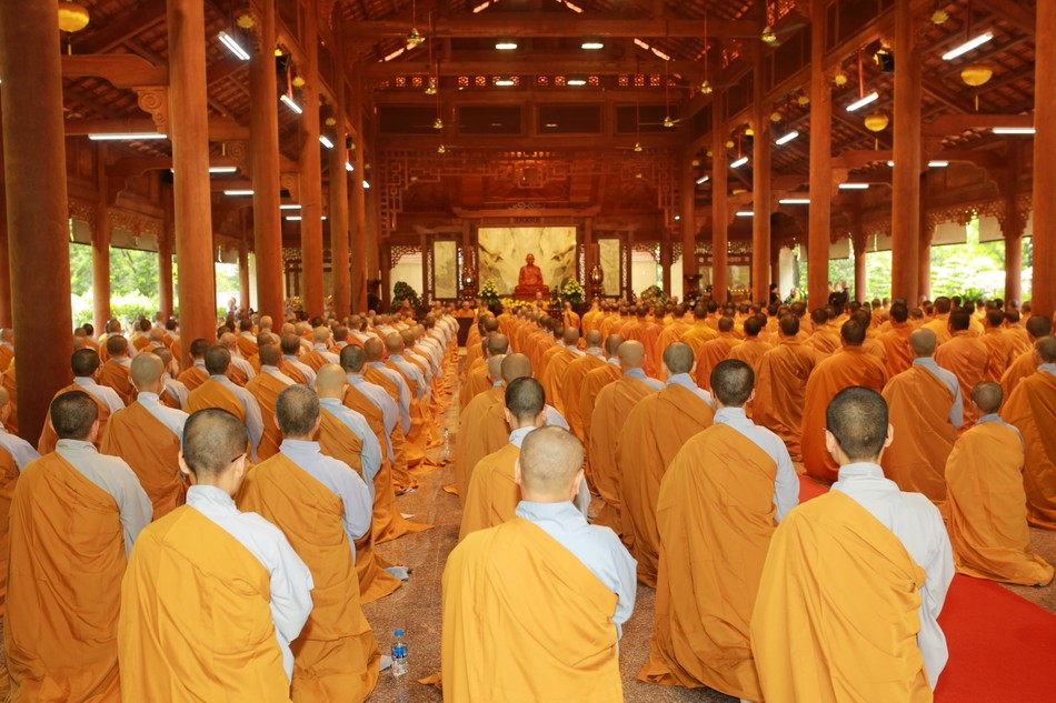 Đức Pháp chủ GHPGVN sách tấn chư Tăng Ni tiếp nối nỗ lực tu học, thực hành giáo pháp của Đức Phật để đạt được sự chứng ngộ trong đời sống hiện tại, báo đền ân đức của Ân sư là Thiền sư Thích Thanh Từ Đức Pháp chủ GHPGVN sách tấn chư Tăng Ni tiếp nối nỗ lực tu học, thực hành giáo pháp của Đức Phật để đạt được sự chứng ngộ trong đời sống hiện tại, báo đền ân đức của Ân sư là Thiền sư Thích Thanh Từ