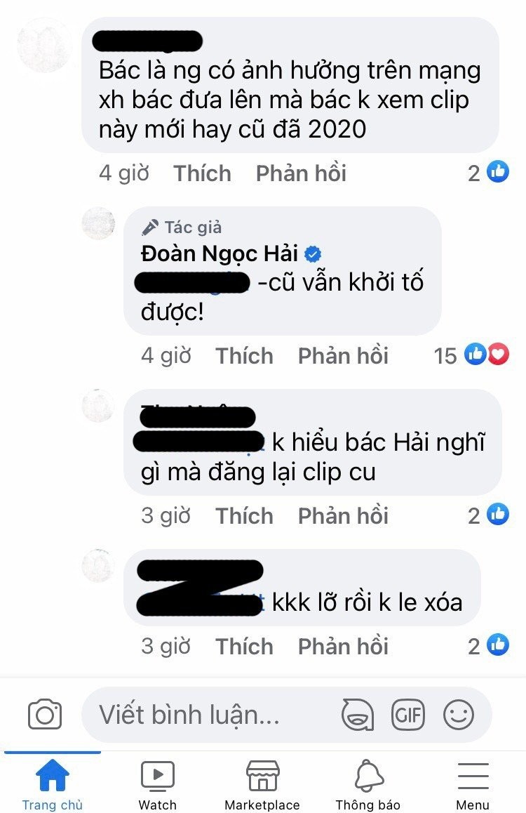 Tương tác của tài khoản Đoàn Ngọc Hải Tương tác của tài khoản Đoàn Ngọc Hải