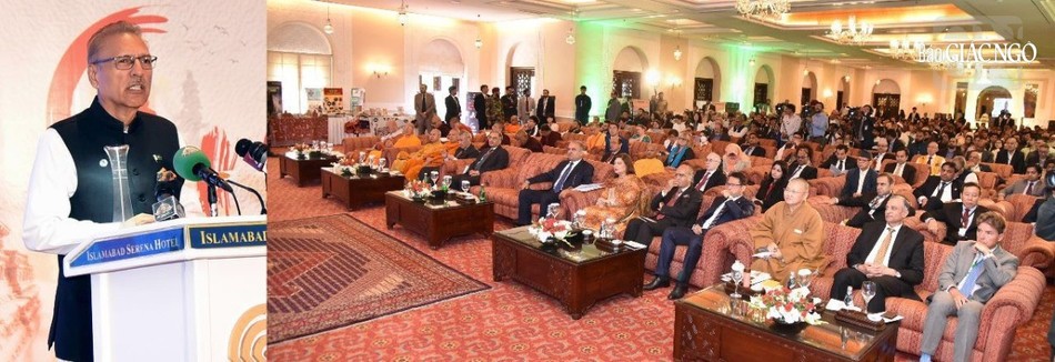 Tổng thống Pakistan Arif Alvi tham dự và phát biểu tại phiên khai mạc Tổng thống Pakistan Arif Alvi tham dự và phát biểu tại phiên khai mạc