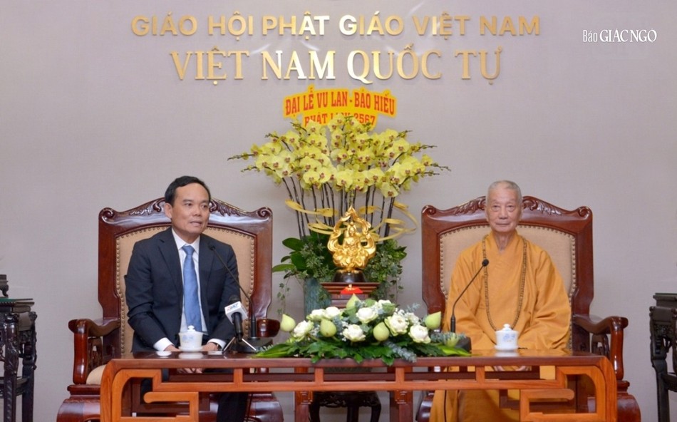 Nhị vị lãnh đạo GHPGVN và Chính phủ chủ tọa