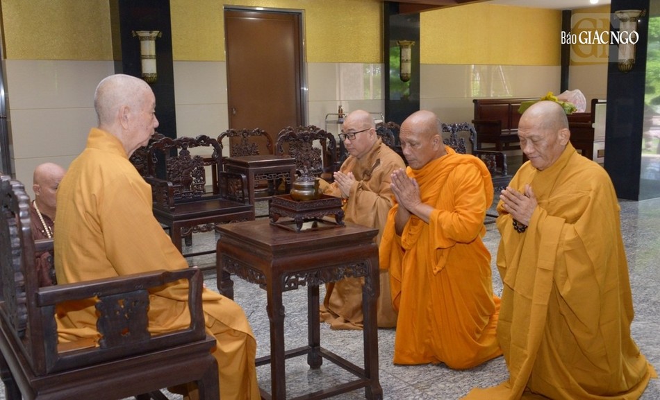 Đức Pháp chủ phân tích và nhận định những tồn đọng của Phật giáo tỉnh Cà Mau có nguyên nhân từ nhiều phía, đưa đến những sự vụ khiến cho xã hội cơ hiềm, người đời gièm pha, ảnh hưởng không tốt đến Phật giáo