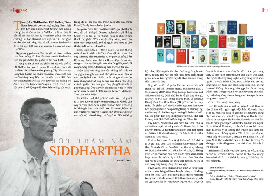 Bài đăng trên Giai phẩm Vu lan 2023 - Mỹ thuật: Tống Viết Diễn