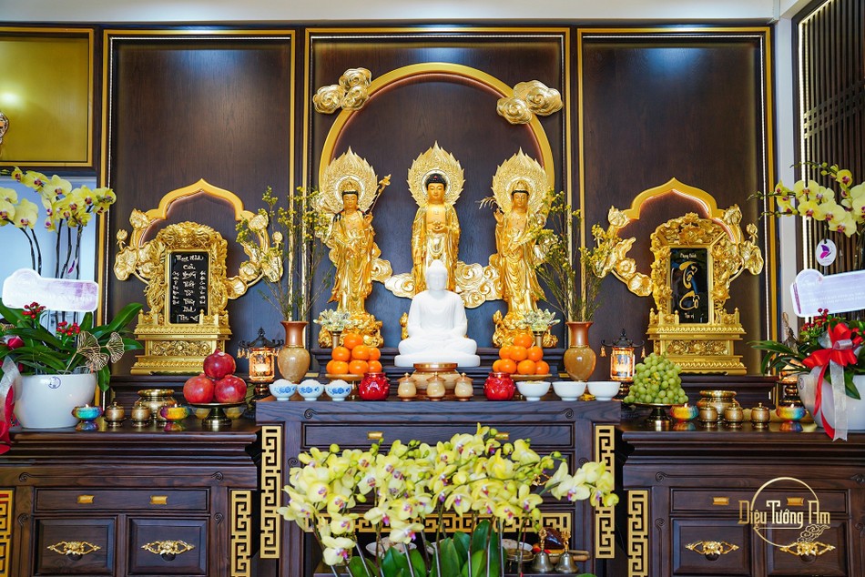 Không gian Văn hóa - Nghệ thuật - Tâm linh “Song Đức Mãn Đường” do Diệu Tướng Am thiết trí Không gian Văn hóa - Nghệ thuật - Tâm linh “Song Đức Mãn Đường” do Diệu Tướng Am thiết trí