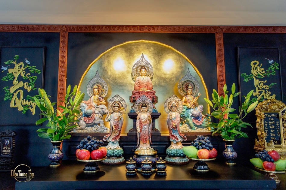 Không gian Văn hóa - Nghệ thuật - Tâm linh “Song Đức Mãn Đường” do Diệu Tướng Am thiết trí Không gian Văn hóa - Nghệ thuật - Tâm linh “Song Đức Mãn Đường” do Diệu Tướng Am thiết trí