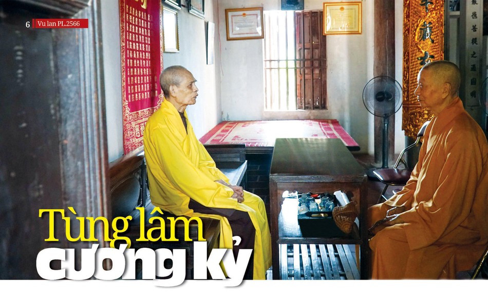 Đức Đệ tam Pháp chủ GHPGVN - Đại lão Hòa thượng Thích Phổ Tuệ đàm đạo với Trưởng lão Hòa thượng Thích Trí Quảng tại phương trượng tổ đình Viên Minh - Ảnh: Hoàng Độ (2019) Đức Đệ tam Pháp chủ GHPGVN - Đại lão Hòa thượng Thích Phổ Tuệ đàm đạo với Trưởng lão Hòa thượng Thích Trí Quảng tại phương trượng tổ đình Viên Minh - Ảnh: Hoàng Độ (2019)