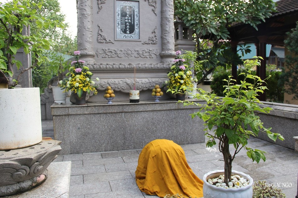 Nơi lưu giữ một phần xá-lợi ngài sau trà-tỳ