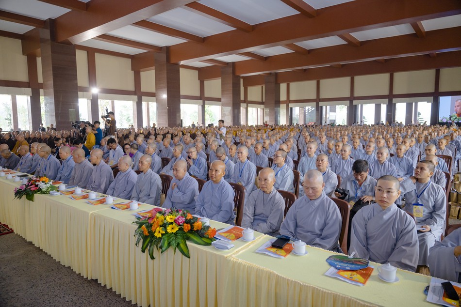 Chư Ni tham dự lễ khai mạc - Ảnh: Đăng Huy Chư Ni tham dự lễ khai mạc - Ảnh: Đăng Huy