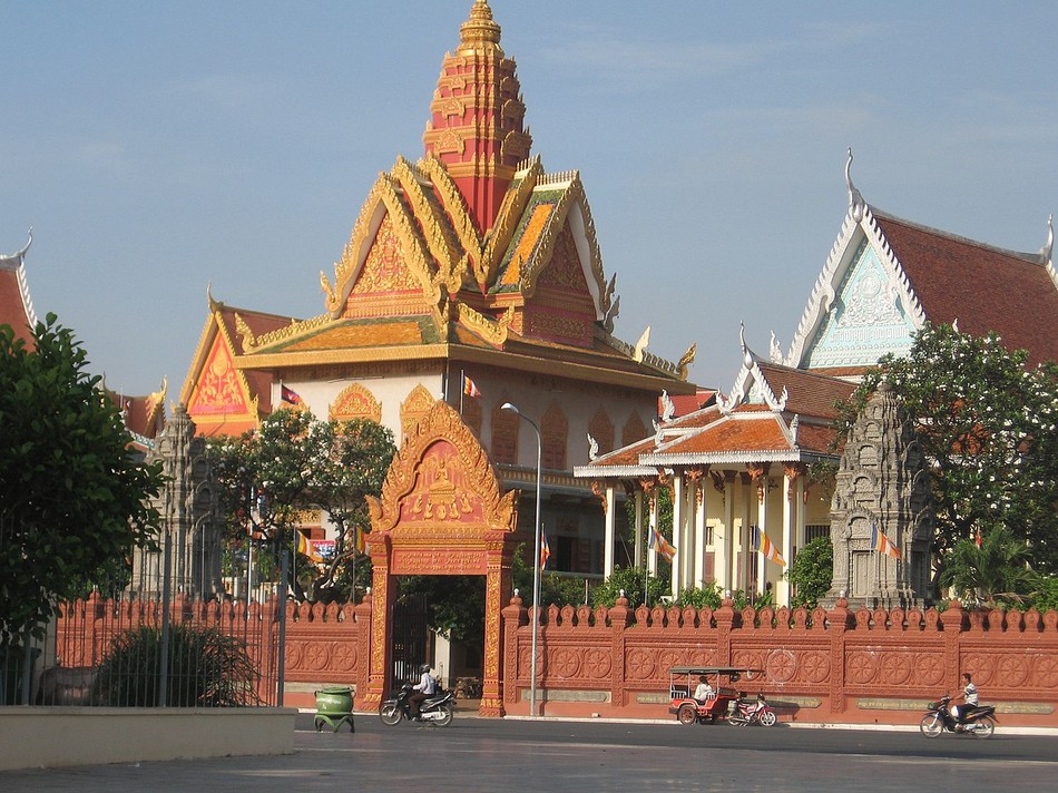 Wat Ounalom, nơi tổ chức Lễ tang Đại lão Hòa thượng Tep Vong