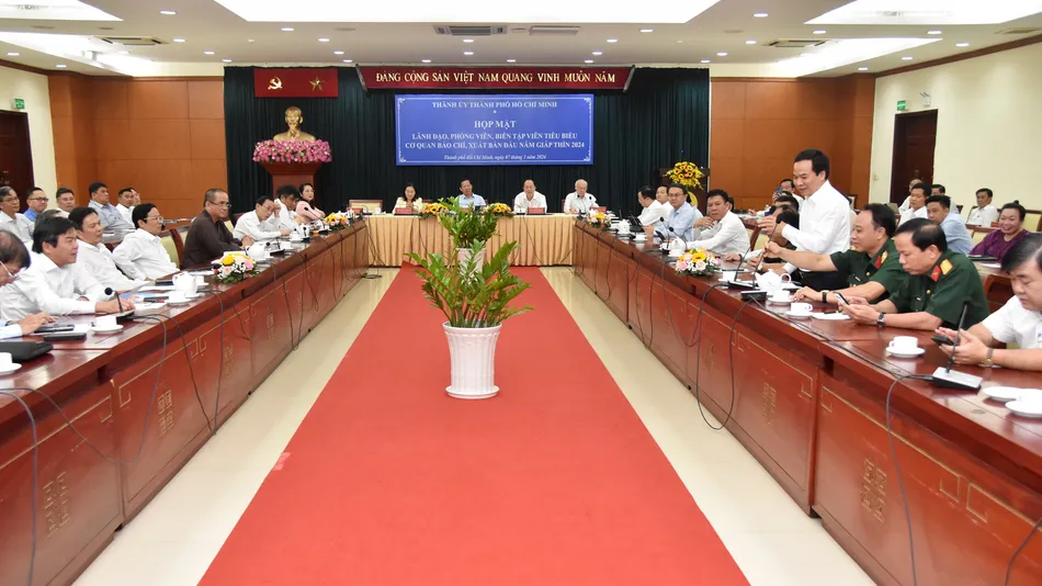 Quang cảnh buổi họp mặt