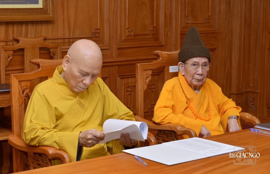 Chư vị Phó Pháp chủ tham dự Chư vị Phó Pháp chủ tham dự