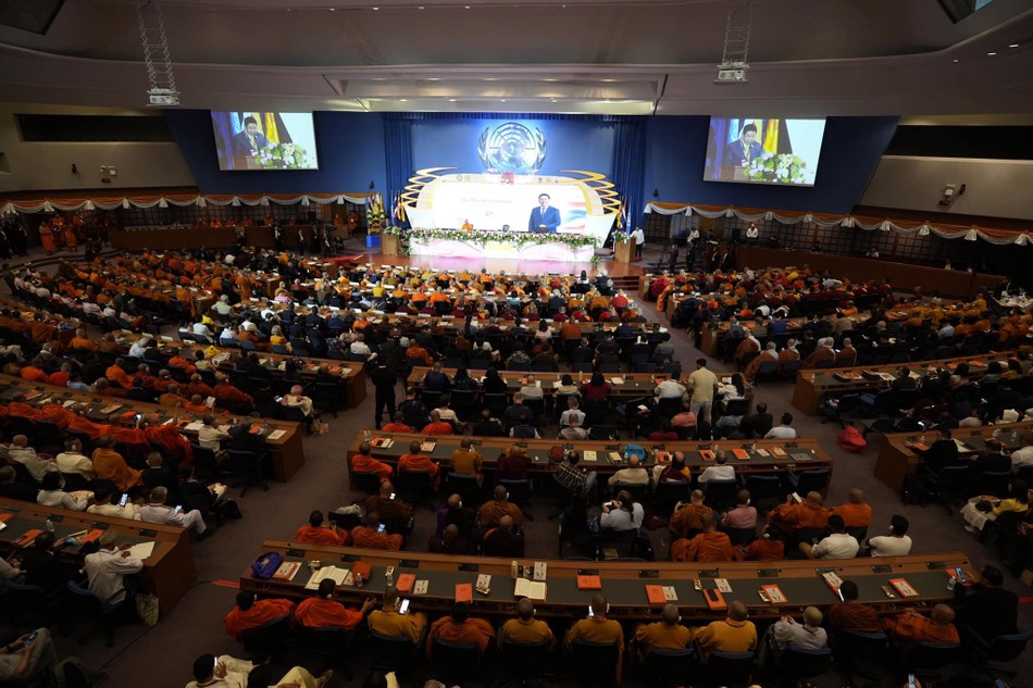 Ngày làm việc tại Trung tâm Hội nghị Liên Hiệp Quốc tại Bangkok, Thái Lan - Ảnh: MCU Ngày làm việc tại Trung tâm Hội nghị Liên Hiệp Quốc tại Bangkok, Thái Lan - Ảnh: MCU