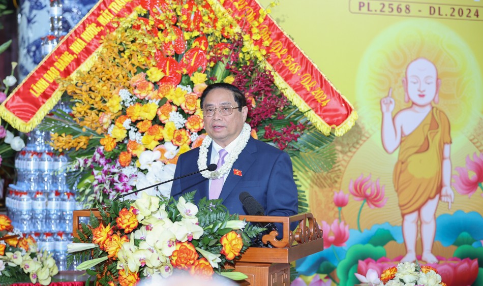 Thủ tướng phát biểu chúc mừng Phật đản Thủ tướng phát biểu chúc mừng Phật đản