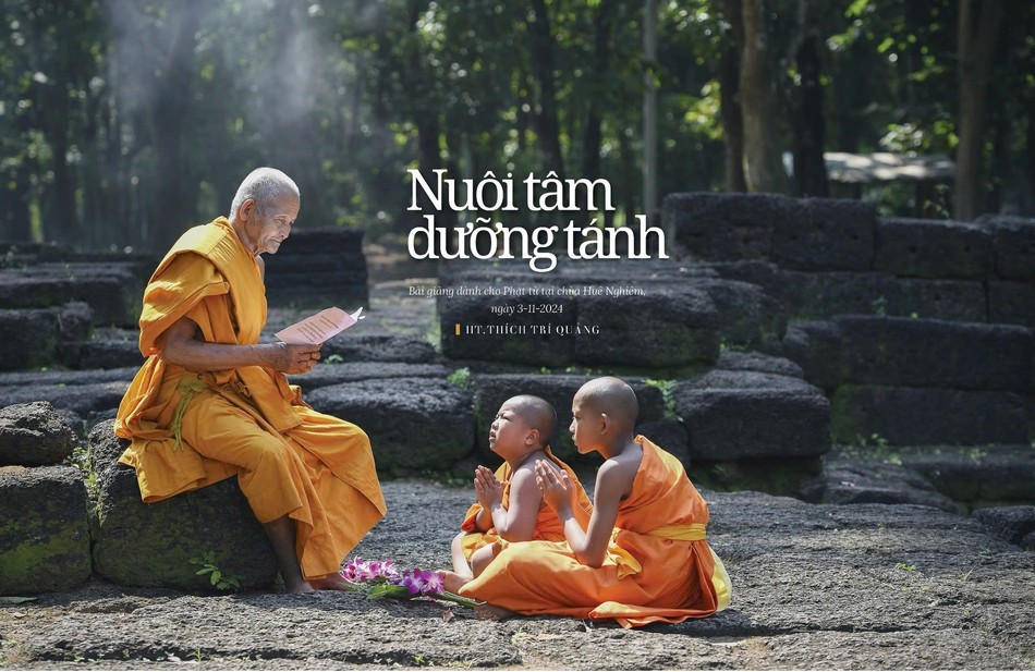 Bài trên Báo Giác Ngộ số 1280 - Thiết kế: Phòng Mỹ thuật BGN/Tống Viết Diễn