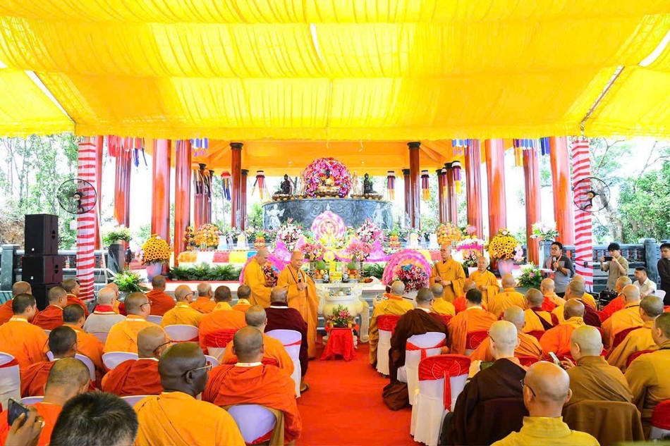 Quang cảnh buổi lễ