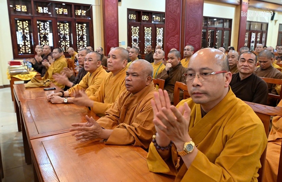 Lãnh đạo Ban Trị sự GHPGVN các tỉnh thành phía Bắc tham dự Lãnh đạo Ban Trị sự GHPGVN các tỉnh thành phía Bắc tham dự